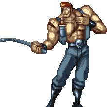 Endboss Black aus Final Fight 3