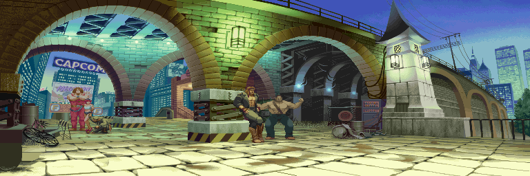 Street Fighter Alpha 3 Guy Stage