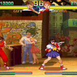 Street FIghter Alpha 2 Hugo Cameo